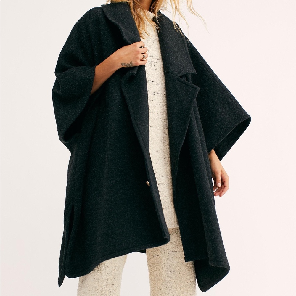 Free People Off Duty Oversized Poncho